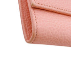 Gucci Leather Petit Marmont Wallet Pink — view 4