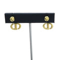 Dior CD Navy Earrings