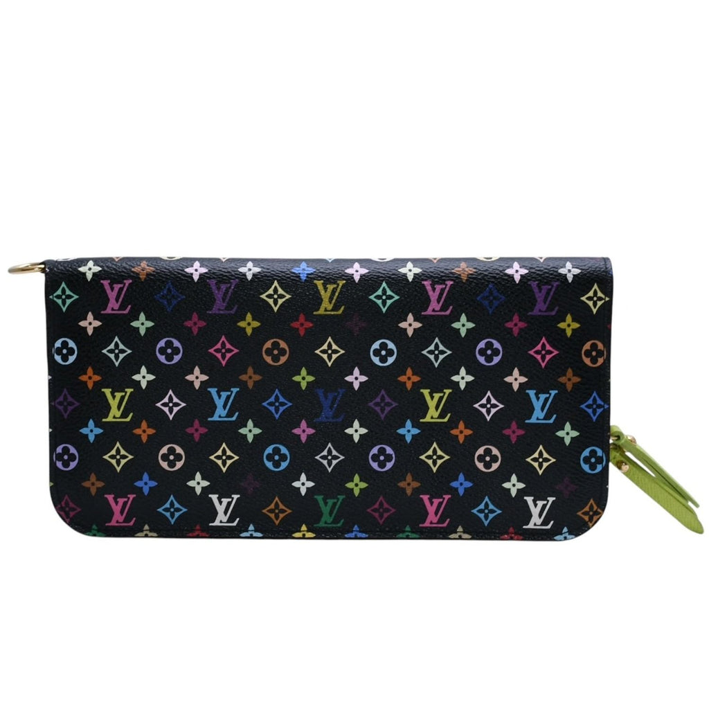 Louis Vuitton Portefeuille Insolite Wallet Monogram Multicolor Green Takashi — view 2