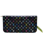 Louis Vuitton Portefeuille Insolite Wallet Monogram Multicolor Green Takashi — view 2
