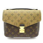 Louis Vuitton Pochette Metis MM Monogram Reverse Shoulder Bag Brown