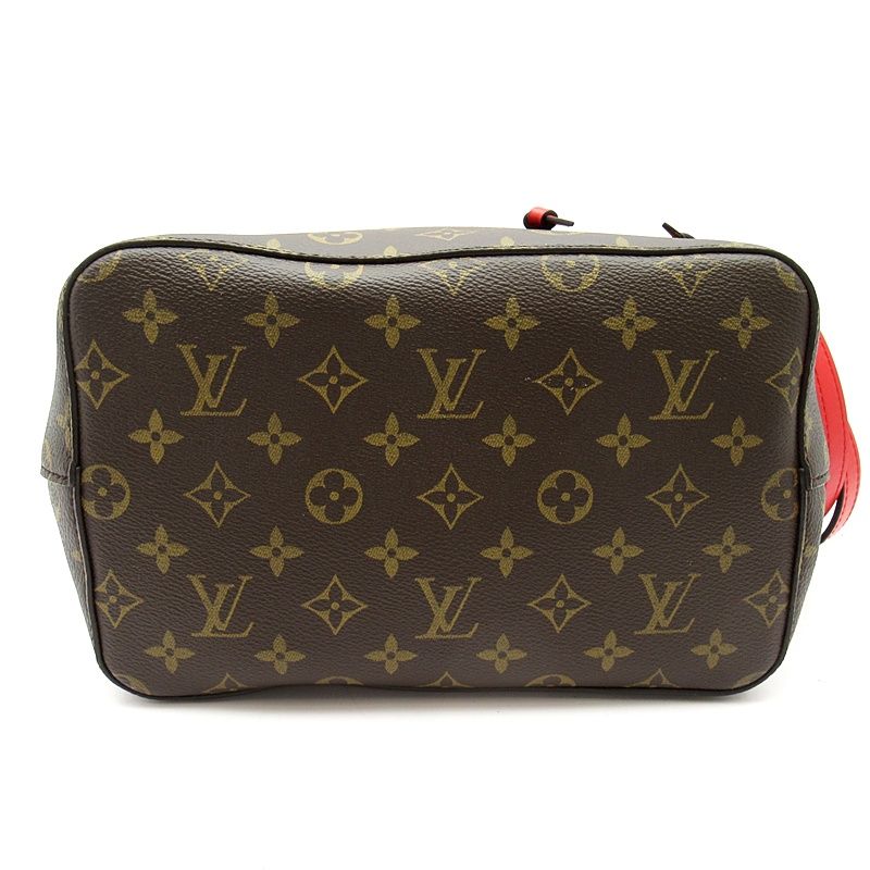 Louis Vuitton Neo Noe Monogram Shoulder Bag Coquelicot — view 6