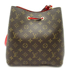 Louis Vuitton Neo Noe Monogram Shoulder Bag Coquelicot — view 4
