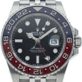 Rolex GMT Master 2 Watch Box SS Black Polished
