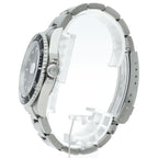 Rolex Submarinade Date Roulette SS Watch Black Polished — view 3