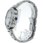 Cartier Pasha Timer Chronograph Watch SS White Polished — view 3