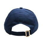 Celine Baseball Cap Navy White Gold Hat — view 2
