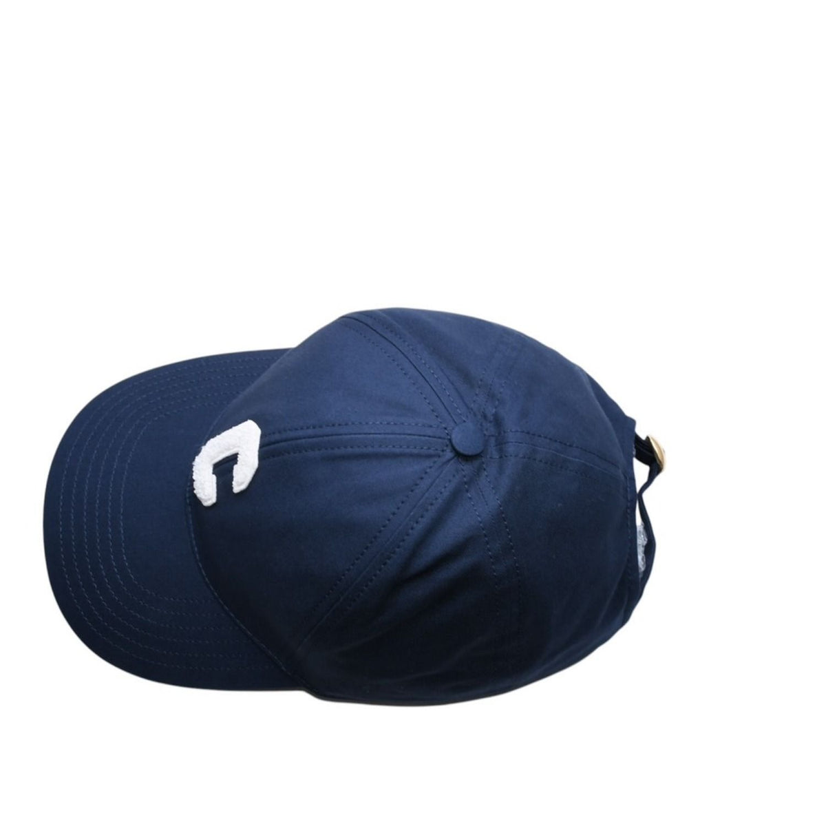 Celine Baseball Cap Navy White Gold Hat — view 8