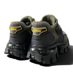 Prada Cloudbust Thunder Mesh Sneakers Volume Sole 37.5 Khaki Black — view 5