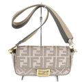 Fendi Shoulder Bag Canvas Pink