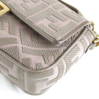 Fendi Shoulder Bag Canvas Pink — view 4