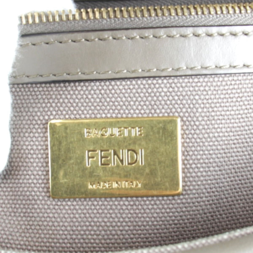 Fendi Shoulder Bag Canvas Pink — view 7