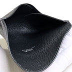 Hermes MM Card Case Chevre Mizore Black — view 6