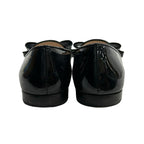 Prada Loafers 34.5 Black Ribbon Leather — view 3