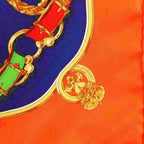 Hermes Cavalcadour Voltigeur Carre 42 Petit Scarf — view 7