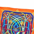 Hermes Cavalcadour Voltigeur Carre 42 Petit Scarf — view 2