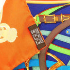 Hermes Cavalcadour Voltigeur Carre 42 Petit Scarf — view 9