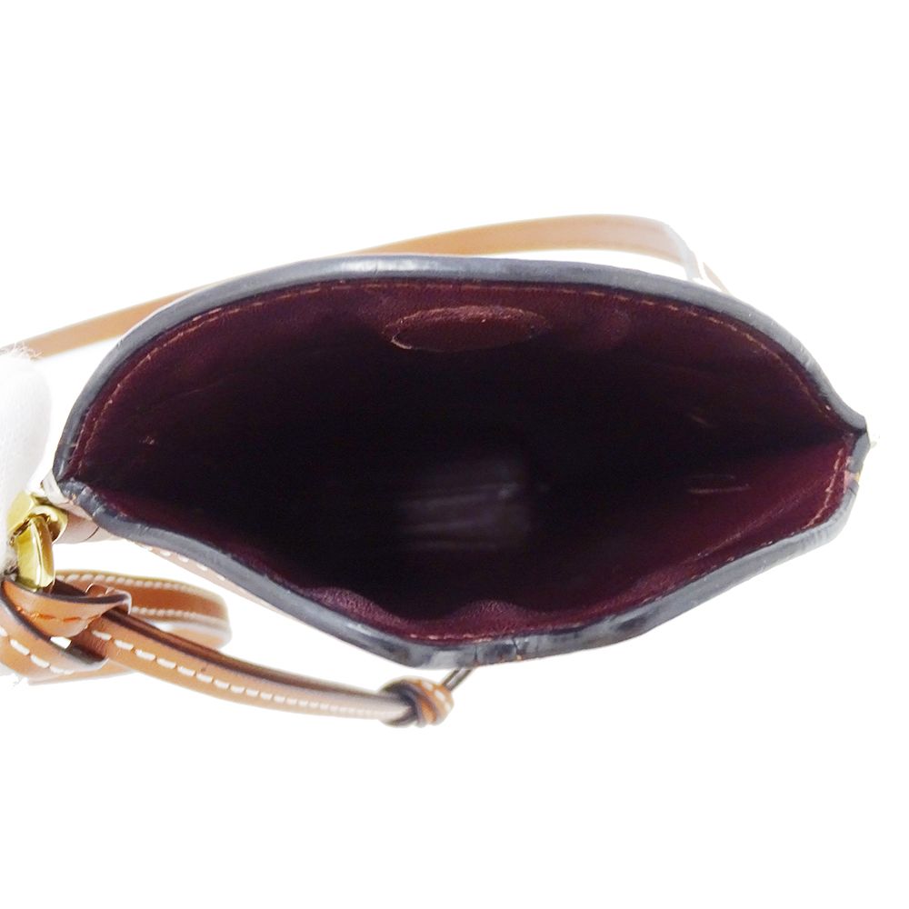 Loewe Shoulder Bag Gate Pocket Anagram Leather Brown Going Out Crossbody Adult — view 6