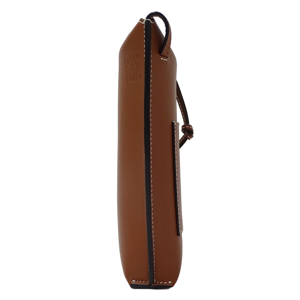 Loewe Shoulder Bag Gate Pocket Anagram Leather Brown Going Out Crossbody Adult — view 4