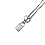 Hermes Necklace Amulet Kelly Cadena Pendant 00 Silver — view 2