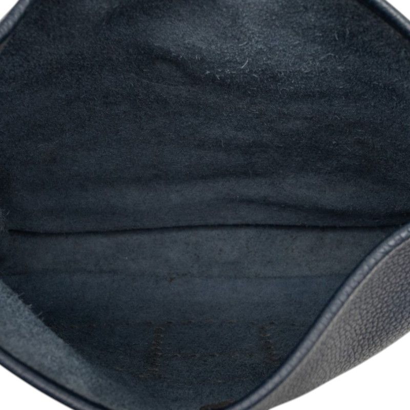 Hermes Evelyne 3 Trois GM Crossbody Shoulder Bag Navy Taurillon Clemence — view 4
