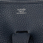 Hermes Evelyne 3 Trois GM Crossbody Shoulder Bag Navy Taurillon Clemence — view 6