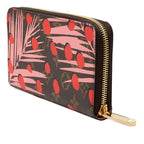 Louis Vuitton Monogram Zippy Wallet Jungle Dot Zip Around Brown Pink — view 2