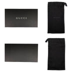 Gucci Blue Zip Around Wallet Sand & Dark Brown GG Canvas — view 9