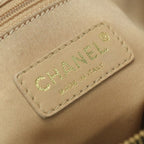 Chanel Tote Shoulder Bag Lambskin Noir Black Gold Chain Bag Big CC Logo Jumbo — view 8