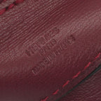 Hermes Shoulder Bag Rouge Grenat Winered Wine Red Vo Garibaldi — view 7