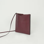 Hermes Shoulder Bag Rouge Grenat Winered Wine Red Vo Garibaldi — view 2