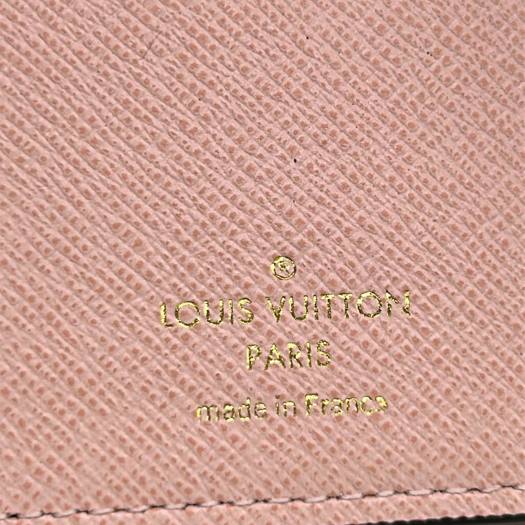 Louis Vuitton Trifold Wallet Monogram Portefeuille Victorine Rose Ballerine — view 5