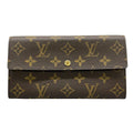 Louis Vuitton Wallet Monogram Pochette Porte Monet Cles Leather