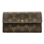 Louis Vuitton Wallet Monogram Pochette Porte Monet Cles Leather
