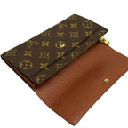 Louis Vuitton Wallet Monogram Pochette Porte Monet Cles Leather — view 3