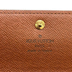 Louis Vuitton Wallet Monogram Pochette Porte Monet Cles Leather — view 6