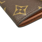 Louis Vuitton Wallet Monogram Pochette Porte Monet Cles Leather — view 7