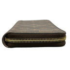 Louis Vuitton Wallet Monogram Zippy Rose Ballerine Leather Cowhide — view 9