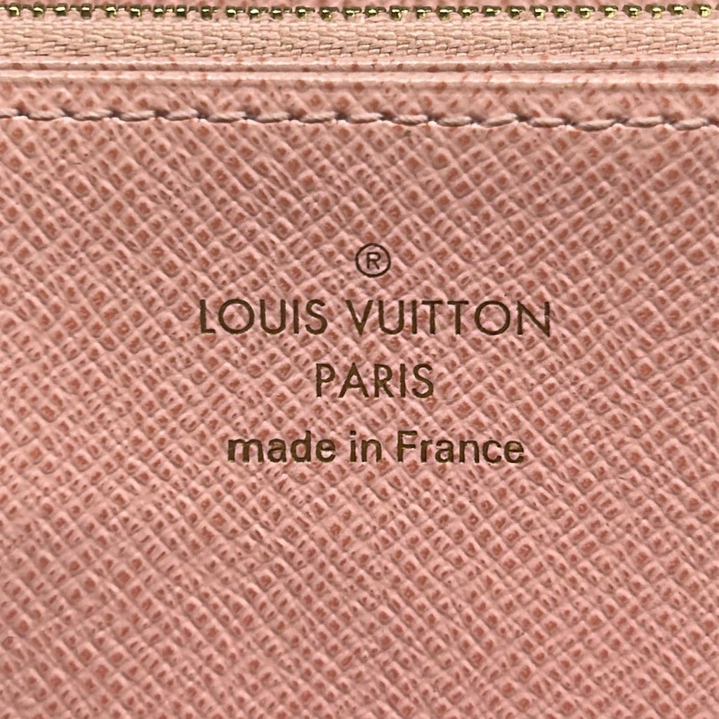 Louis Vuitton Wallet Monogram Zippy Rose Ballerine Leather Cowhide — view 5