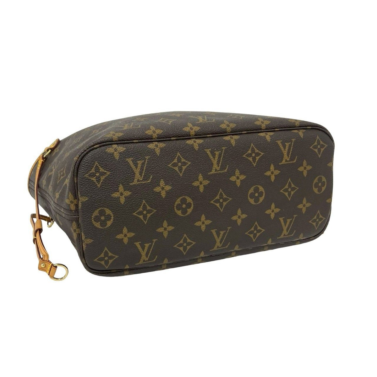 Louis Vuitton Neverfull PM Monogram Leather Tote Brown — view 7