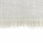 Hermes Rectangle Brides ET Gray Bridle and Charm Cashmere Silk Blend Shawl — view 8