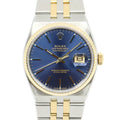 Rolex Oyster Quartz Datejust Blue Watch