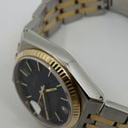 Rolex Oyster Quartz Datejust Blue Watch — view 5
