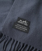 Hermes Bandana Scarf Gray — view 6