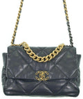 Chanel Shoulder Bag Navy