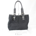 Dior Trotter Tote Canvas Black