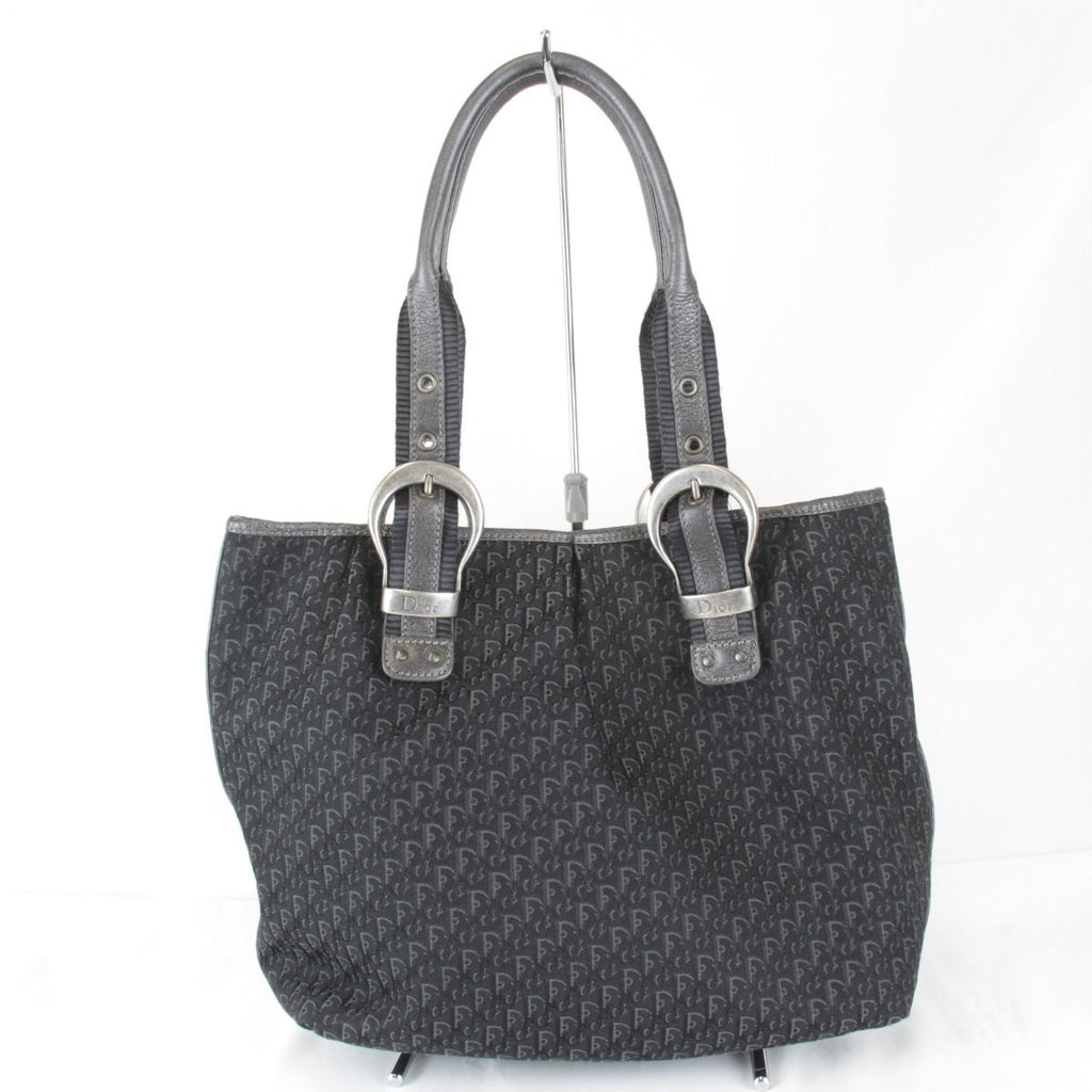 Dior Trotter Tote Canvas Black — view 2
