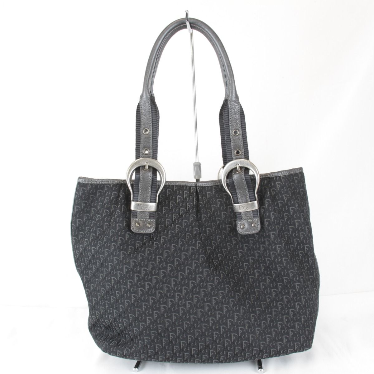 Dior Trotter Tote Canvas Black — view 2