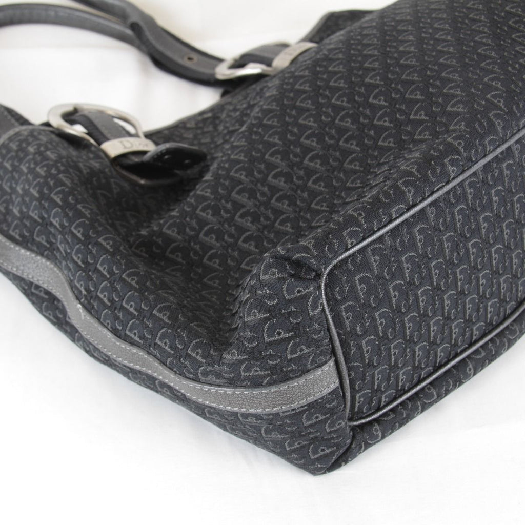 Dior Trotter Tote Canvas Black — view 6