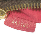 Louis Vuitton Monogram Twice Cerise Shoulder Bag Brown — view 7